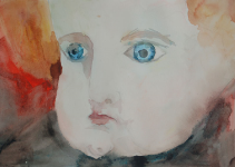 Baby Blues by artist Yvonne Nevard